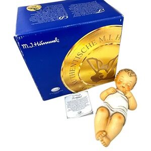 M.J. Hummel Goebel Krippenkind BLESSED CHILD Figurine 7 7/8" 2002 w/ Box Germany